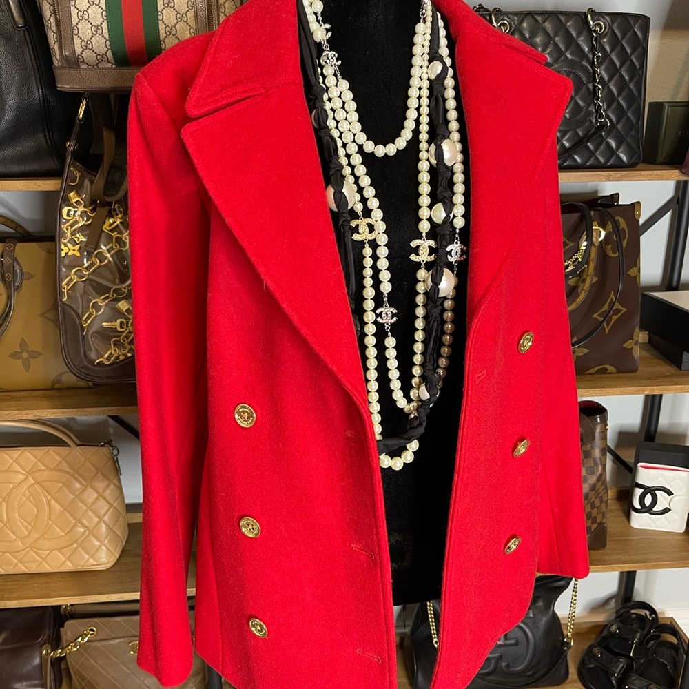 NWT Michael Kors Red Coat - Picture 3 of 10
